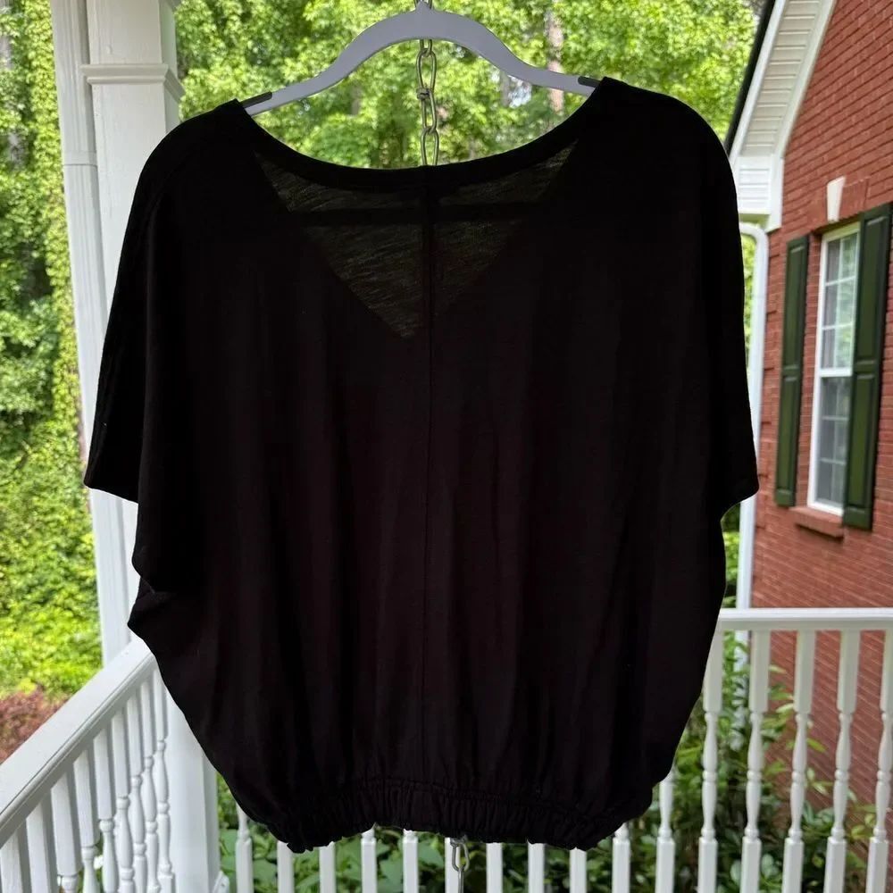 Lilla P womens Elastic Hem V-neck Dolman. Size L. NWT - Picture 5 of 7